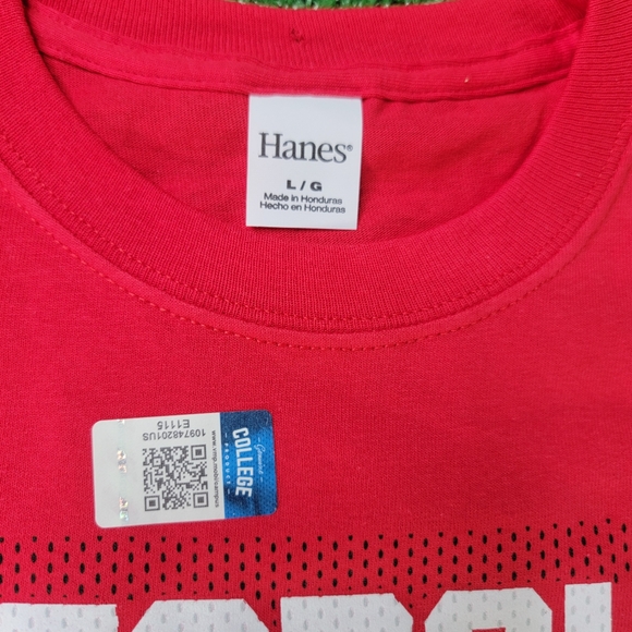 Georgia Bulldogs Kid's T Shirt Size Youth Large Red Black White Athens GA New - Picture 3 of 6